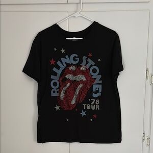 The Rolling Stones Black T-Shirt